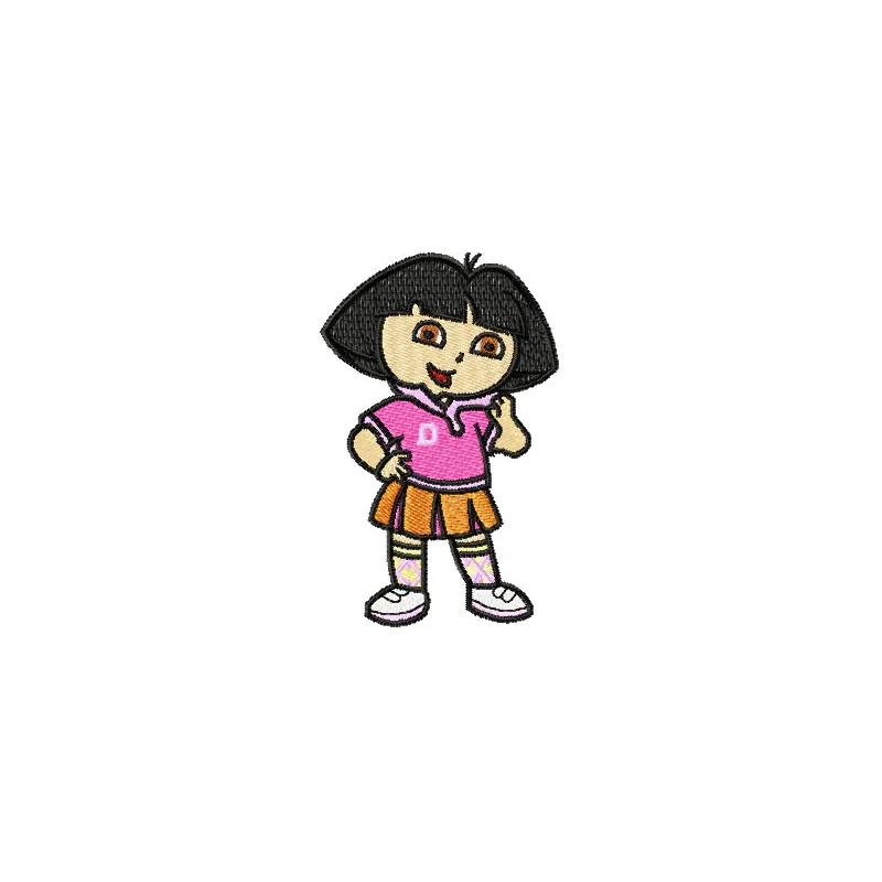 Dora Scout Stitching Pattern for Kids