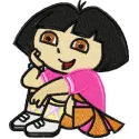 Dora Relax Stitching Pattern for Kids' Projects