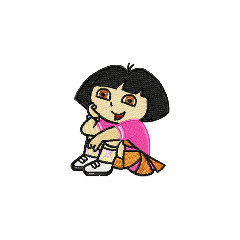 Dora Relax Stitching Pattern for Kids' Projects