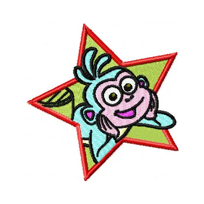 Monkey 2 Stitching Pattern | Dora Explorer Design