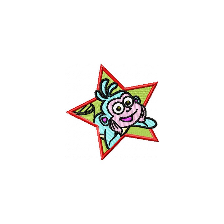 Monkey 2 embroidery design - Embroidery Design