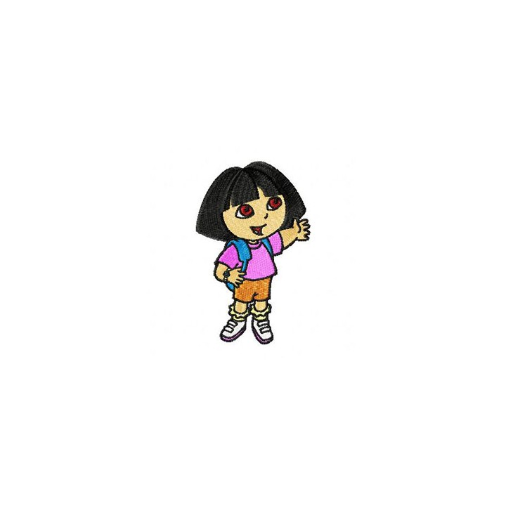 Dora the Explorer embroidery design - Embroidery Design