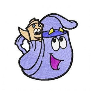 Dora's Bag embroidery design - Embroidery Design