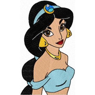 Jasmin 2 embroidery design - Embroidery Design