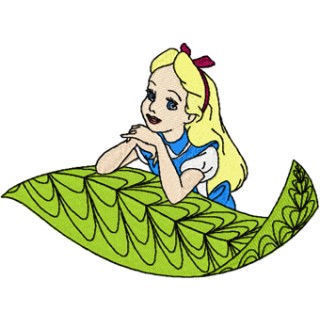 Alice dreams embroidery design - Embroidery Design