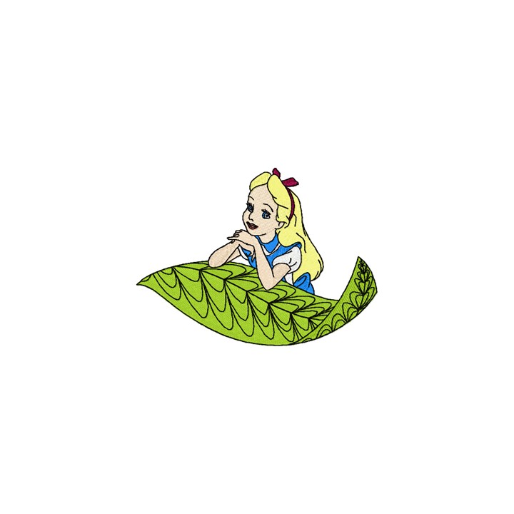 Alice dreams embroidery design - Embroidery Design