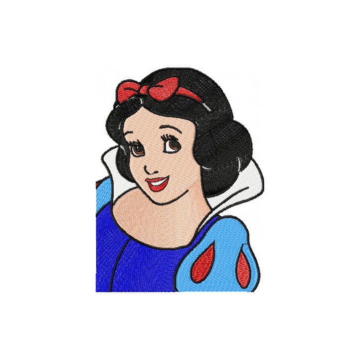 Snow White 2  embroidery design - Embroidery Design