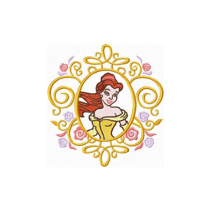 Beauty  embroidery design - Embroidery Design