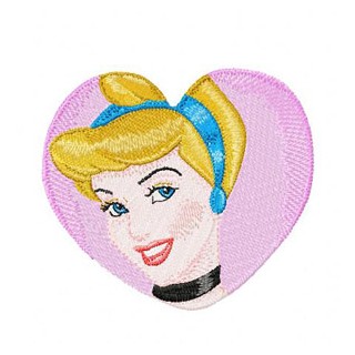 Cinderella 3  embroidery design - Embroidery Design