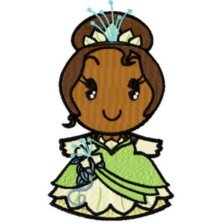 Disney Cuties Teana embroidery design - Embroidery Design