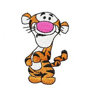 Tigger mini 1 embroidery design - Embroidery Design