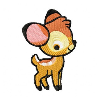 Small Bamby  embroidery design - Embroidery Design