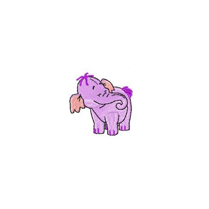 Heffalump small 3 embroidery design - Embroidery Design