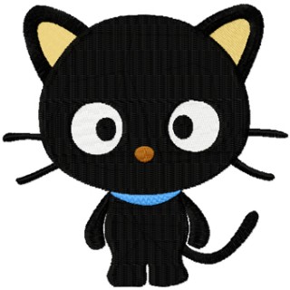 Chococat relax embroidery design - Embroidery Design