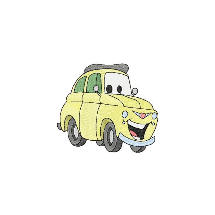 Luigi small embroidery design - Embroidery Design