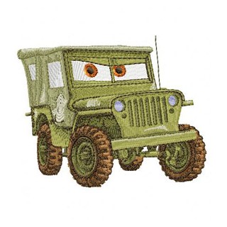 Sarge  embroidery design - Embroidery Design