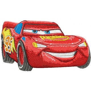 Lightning McQueen embroidery design - Embroidery Design