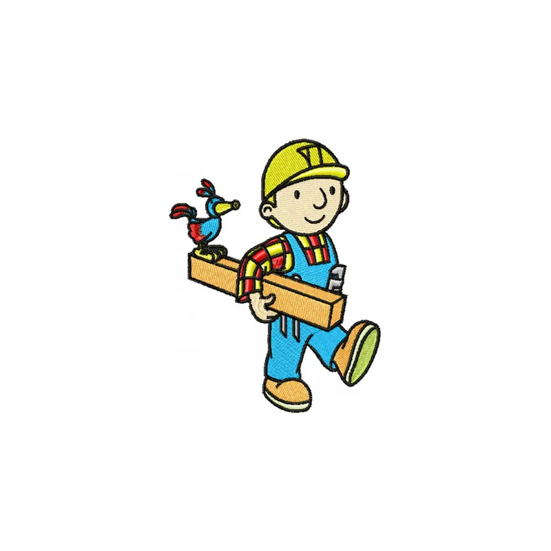 Bob the Builder 4 Stitching Pattern for Kids Projects