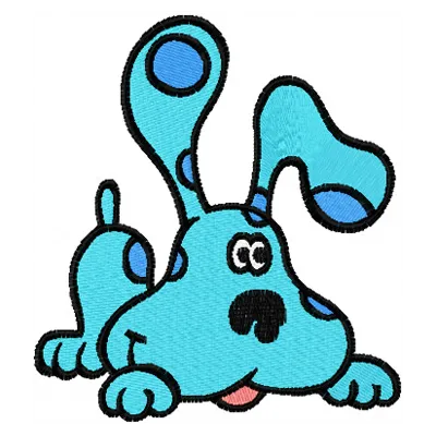 Blue's Clues Puppy Stitching Pattern for Kids Projects