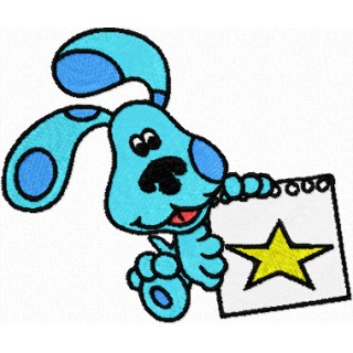 Blues Clues 2 embroidery design - Embroidery Design