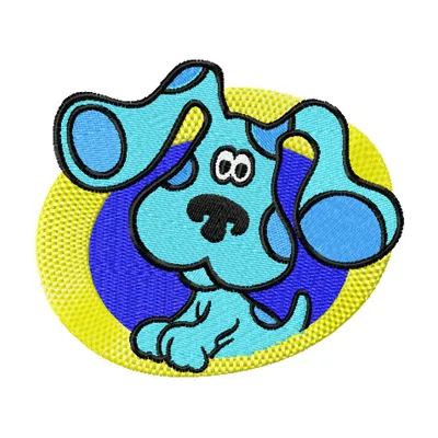 Blue's Clues 3 Stitching Pattern for Kids Apparel