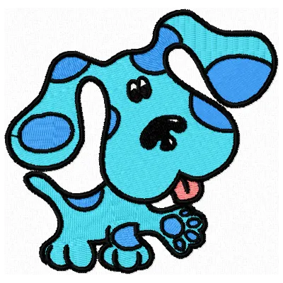 Blue's Clues Puppy Stitching Pattern for Kids