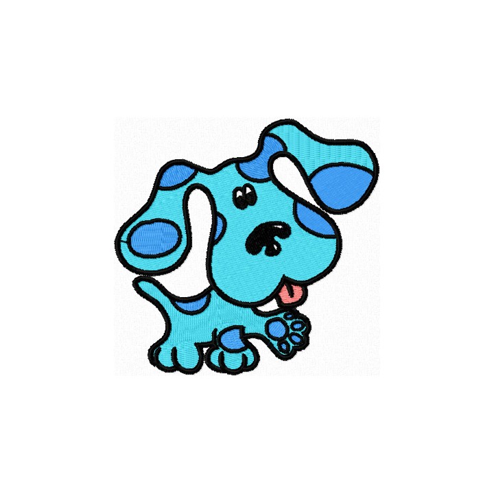 Blues Clues 1  embroidery design - Embroidery Design