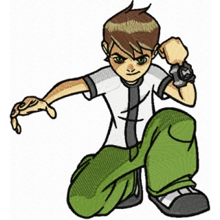 Ben 10 - I'm ready!  embroidery design - Embroidery Design
