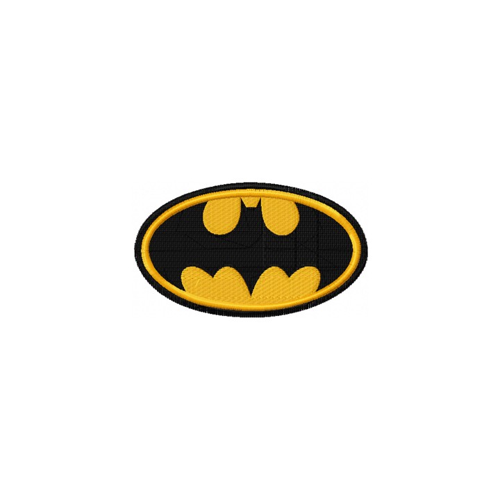 Batman logo embroidery design - Embroidery Design