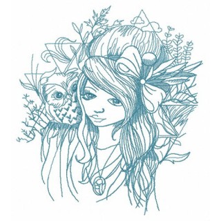 Missing you embroidery design - Embroidery Design