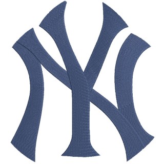New York Yankees classic logo embroidery design - Embroidery Design