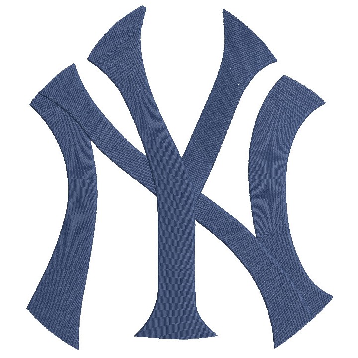New York Yankees classic logo embroidery design - Embroidery Design