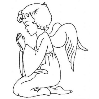 Angel  9 embroidery design - Embroidery Design