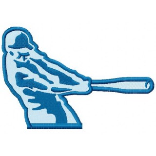 Texas league logo 4 embroidery design - Embroidery Design