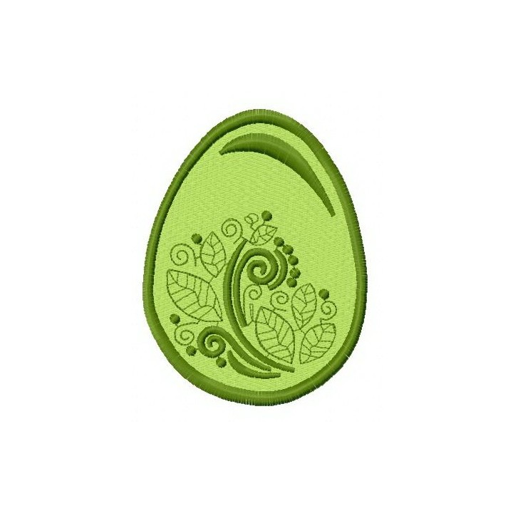 Easter egg 7 embroidery design - Embroidery Design
