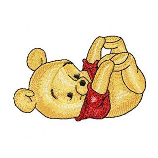 Baby Pooh 4 embroidery design - Embroidery Design