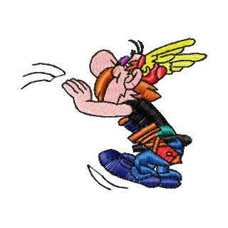 Asterix 8 embroidery design - Embroidery Design