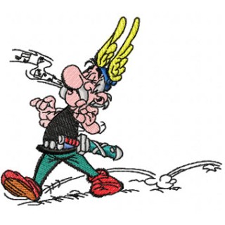 Asterix 3 embroidery design - Embroidery Design