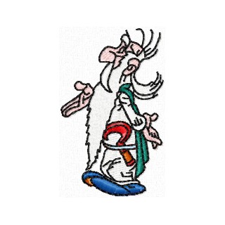 Druid 1 embroidery design - Embroidery Design