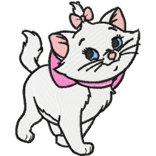 Aristocat 4 embroidery design - Embroidery Design