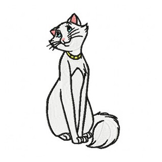 Aristocat 2 embroidery design - Embroidery Design