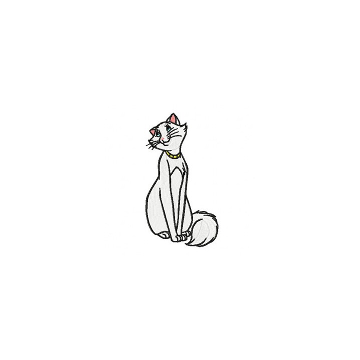 Aristocat 2 embroidery design - Embroidery Design