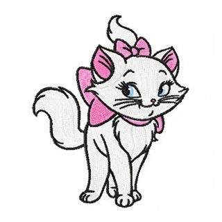 Aristocat 1 embroidery design - Embroidery Design