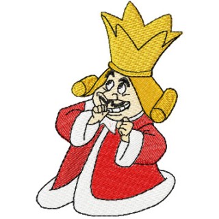 King of hearts embroidery design - Embroidery Design