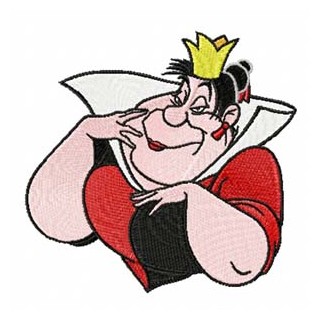 Queen embroidery design - Embroidery Design