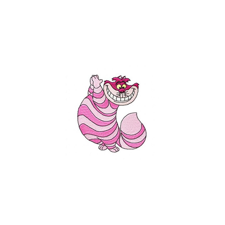 Cheshire Cat 2 embroidery design - Embroidery Design