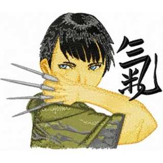 Anime 2 embroidery design - Embroidery Design