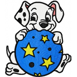 Puppies 4 embroidery design - Embroidery Design