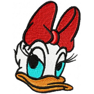 Donald Daisy embroidery design - Embroidery Design