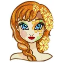 Fancy Anna 2 embroidery design preview showing detailed stitching pattern